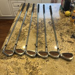 TaylorMade Burner LCG Golf Clubs S 90 Shafts Chamois Grips 3 4 5 6 7 9 Only