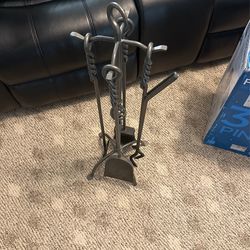 Pottery Barn Fireplace Tools