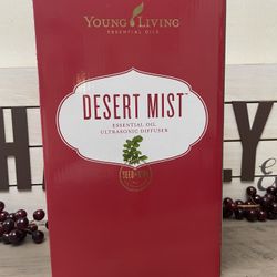 NEW Young Living Desert Mist Essential Oil Ultrasonic Diffuser 