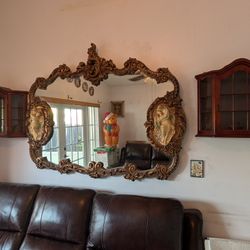 Vintage Ornate Mirror