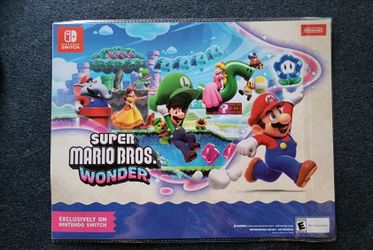 Super Mario Bros Wonder Sticker And Poster Preorder