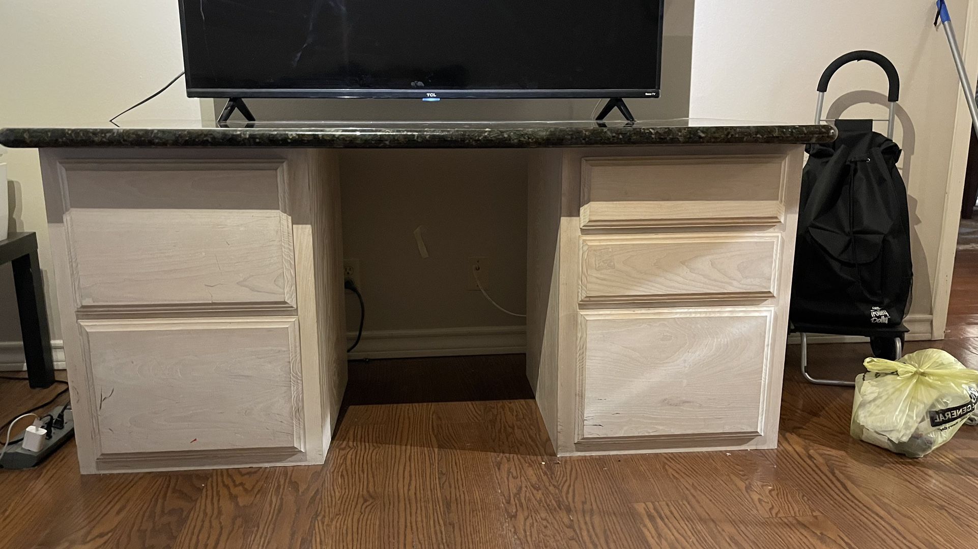 3 Piece Filing Desk