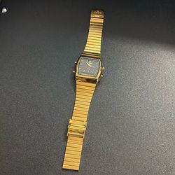 Liebig Dual Clock Display Gold Men’s Watch