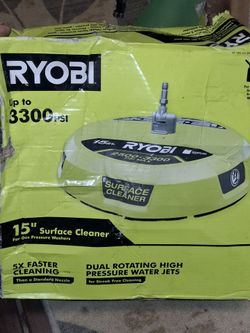 Ryobi surface cleaner up to 3300psi