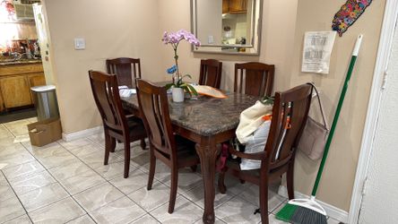 Table and chair