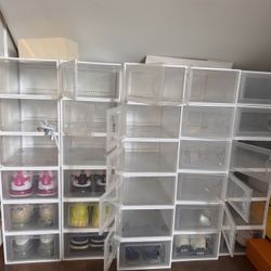 Plastic Shoe Bins