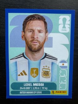 Messi panini sticker ARG 17