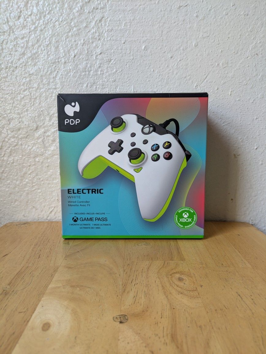 PDP ELECTRIC WHITE Wired Controller
