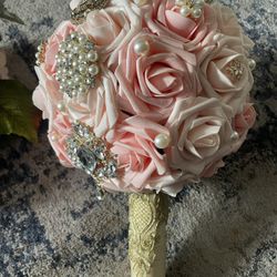 Wedding Bouquets/flower Girl Basket