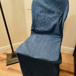 NEW Vintage Denim Chair Slip Covers