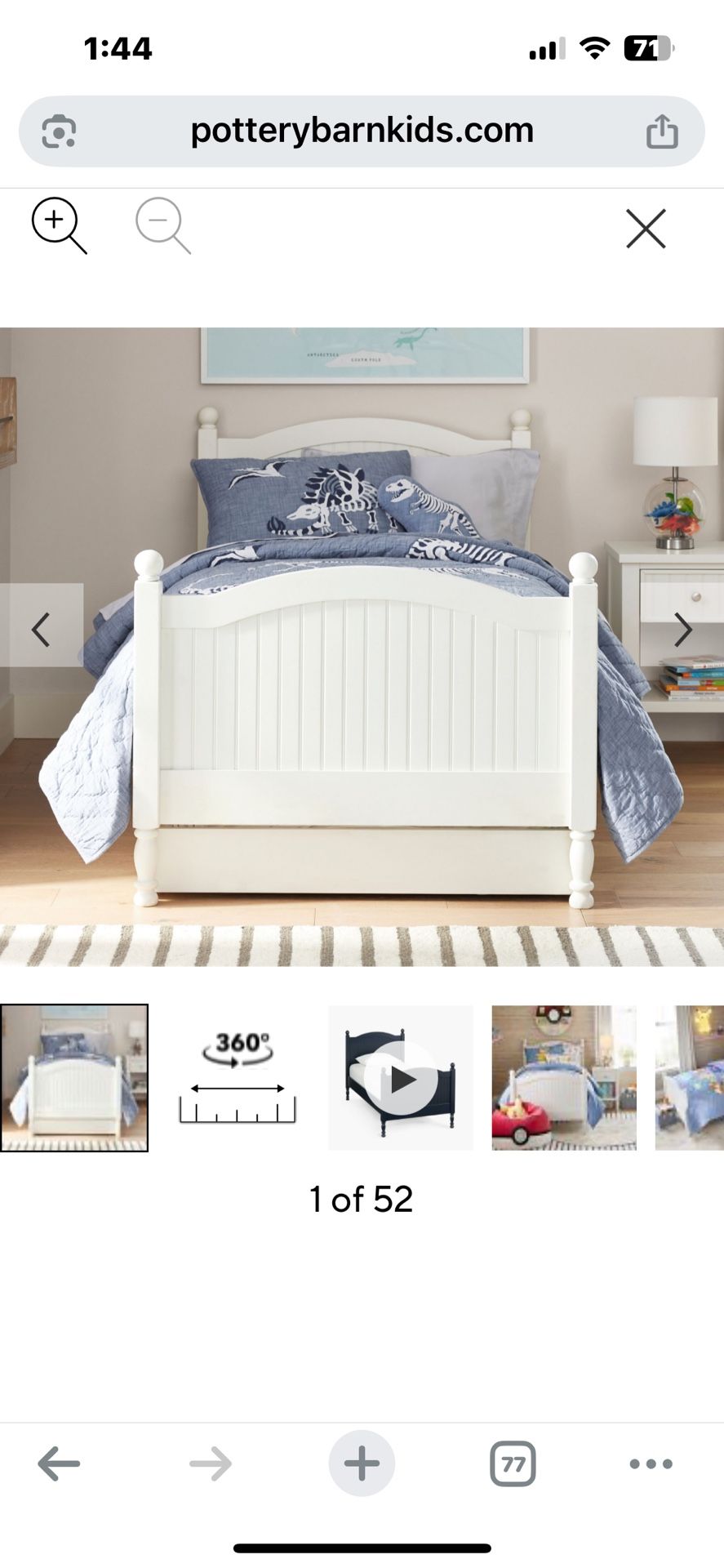 Twin Bed With Trundle