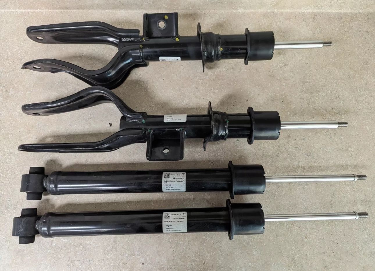 Tesla Model Y OEM Suspension Shocks & Struts Full Set