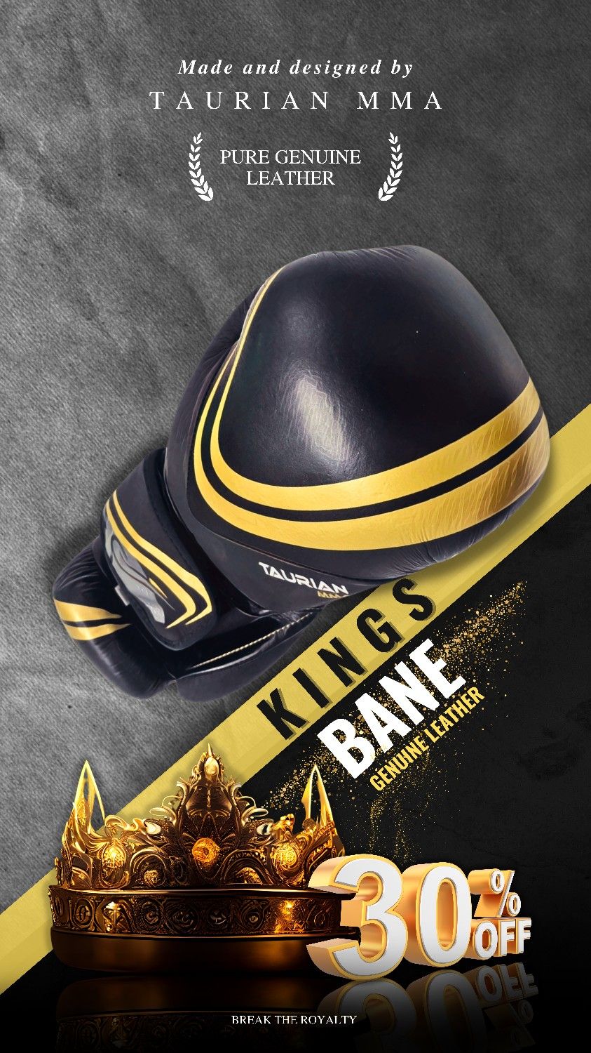 Leather BOXING GLOVES Kingsbane