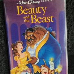 Rare VHS Black Diamond Edition Beauty & The Beast Movie