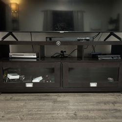 Dark Brown Tv Stand 