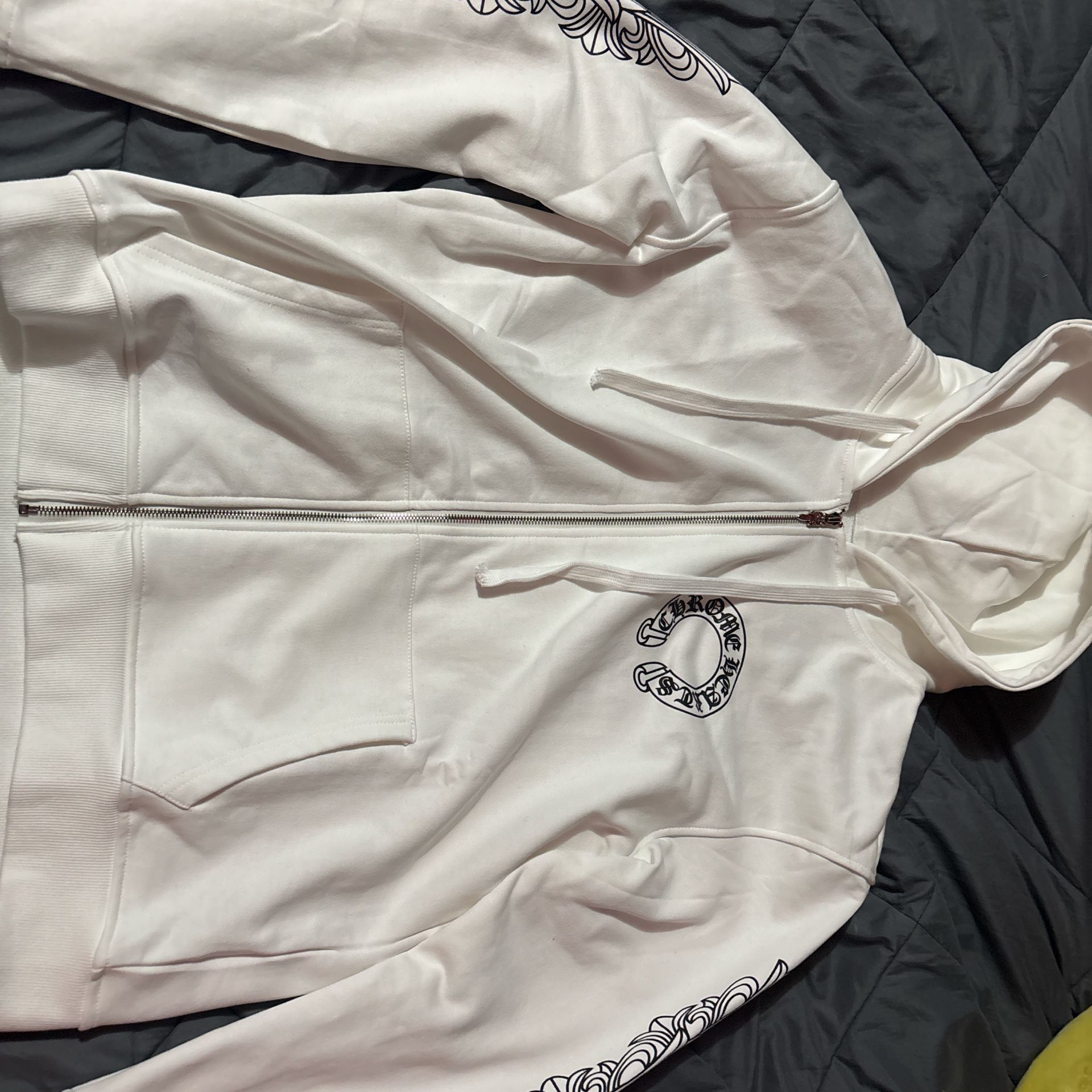 Chrome Zip Up