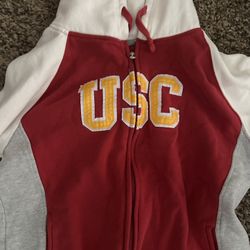 USC Zip Up Hoodie Large Women’s