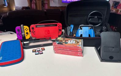 Nintendo Switch with Accessories & Games