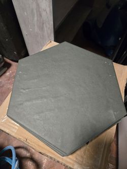 Hexagon Green Tile