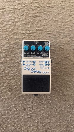 Boss DD-7 Digital Delay Guitar Effects Pedal – Used