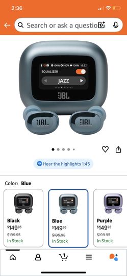 JBL Live Buds 3 Blue 