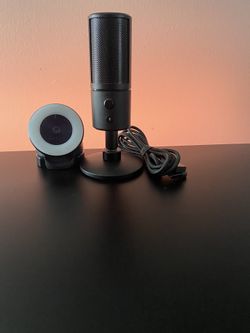 Razer Microphone + Razer webcam