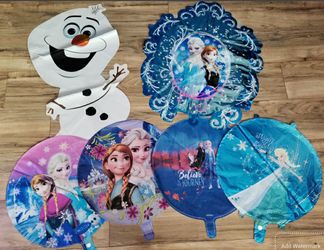 Frozen Balloons Frozen Decorations Elsa Ana Olaf Thumbnail