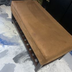 New Bench With Storage
