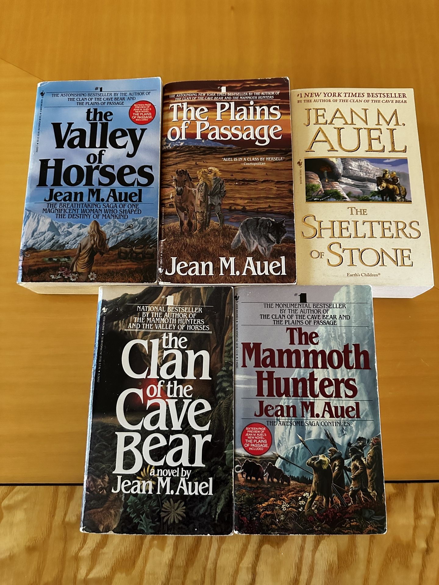 Clan Of The Cave Bear Series Plus More