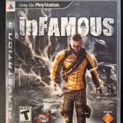 PS3 Video Game - inFAMOUS