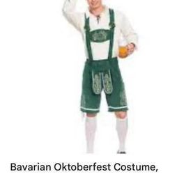 Adult Man Size Small Octoberfest Halloween Costume just $5