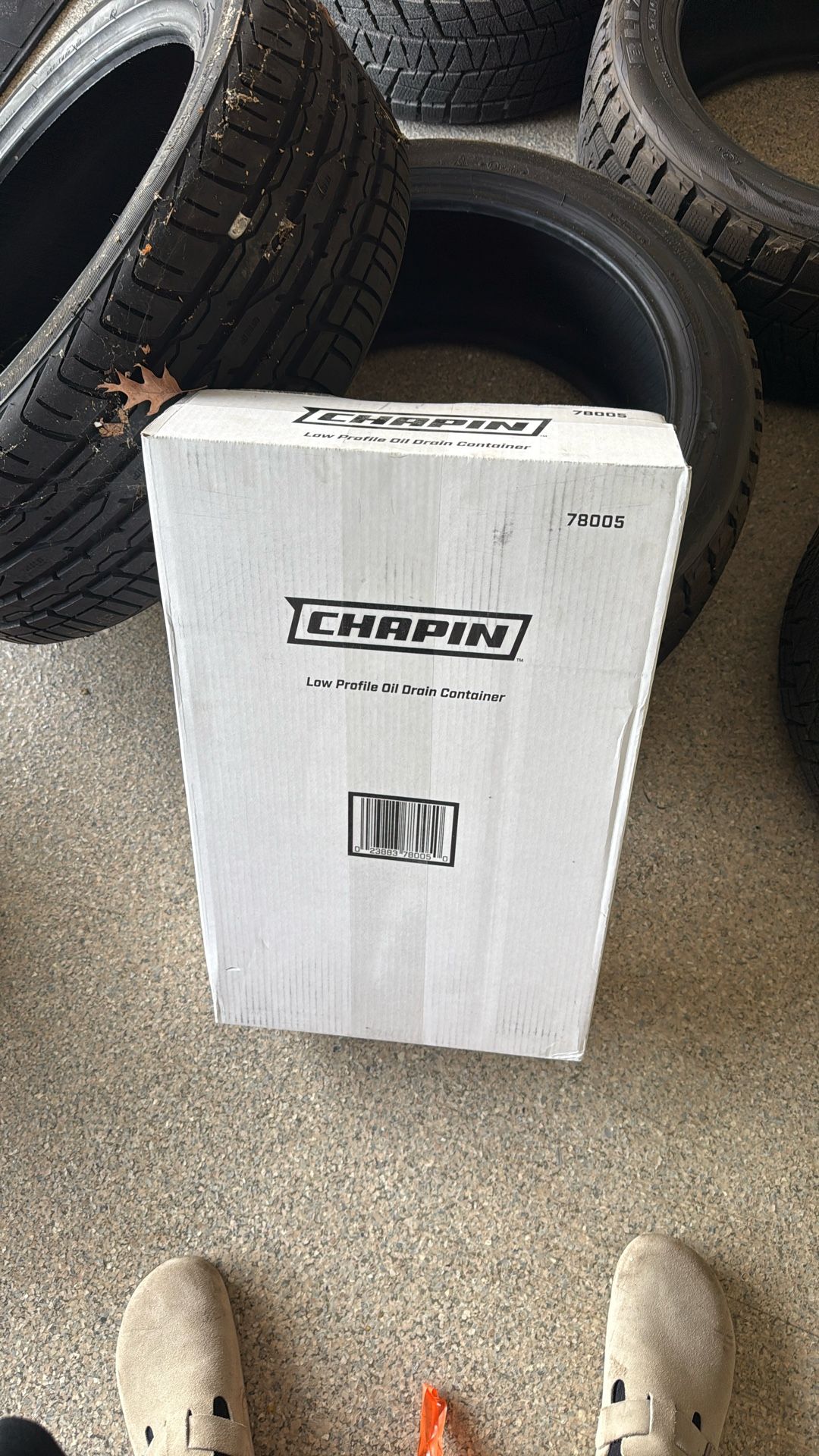 Low Profile Vehicle Oil Drain Container (new)