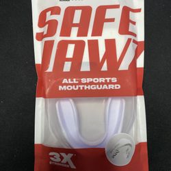 SAFEJAWZ Mouthguard Slim Fit, Adults and Junior Mouth Guard with Case for Boxing, Basketball, Lacrosse, Football, MMA, Martial Arts, Hockey and All Co