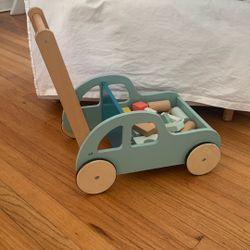 Wagon Wood Cart 