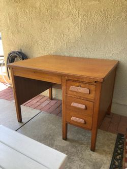 Vintage Oak Desk