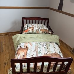 Toddler bed plus mattress