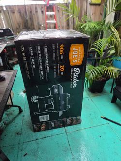Oklahoma Joe' Pellet grill/smoker