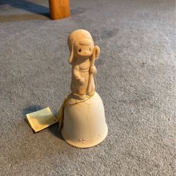 Precious moments shepherd Bell figurine