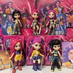 Kpop Huntrix 6pc Figure Box SO BEAUTIFUL