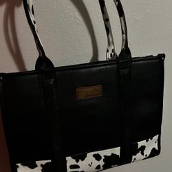 Wrangler Cow Print Bag
