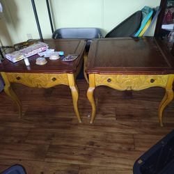 Heck man Rare Mid Century End Tables
