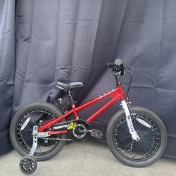 RoyalBaby Freestyle 18” Kids BMX Bike - Youth Bicycle Children with training wheels