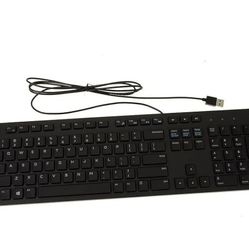 LOT OF 7 DELL KEYBOARDS WIRED USB NEW