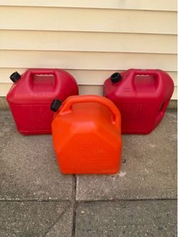 5 Gallon Gas Cans (Old School)