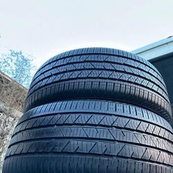 255 50 20 continental cross contact 255/50/20 used tires 255/50R20