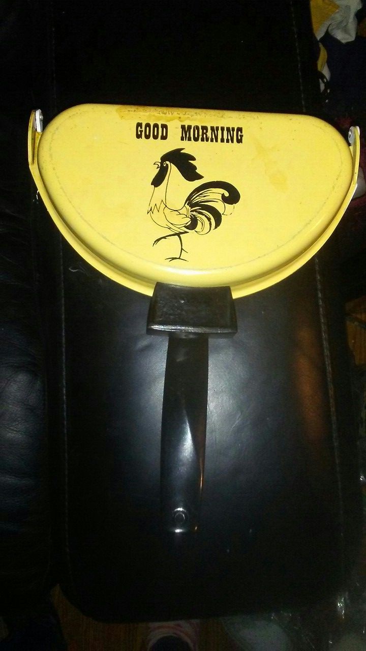 Vintage 1970s good morning double sided omelette pan