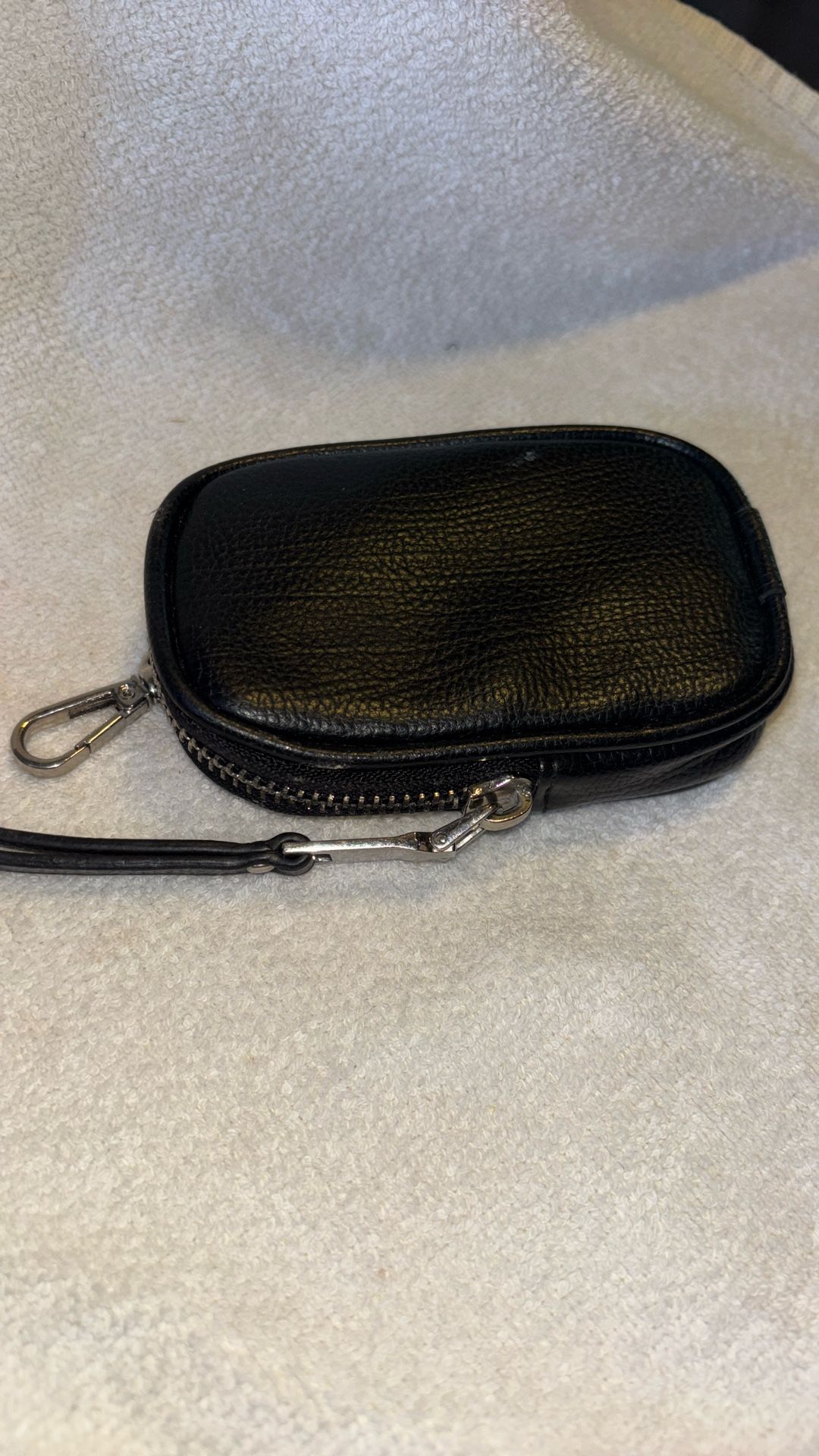 Leather Pouch Key Chain, Purse Attachment