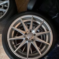 5/120 Fits Chevy Or BMW Rosso Rims