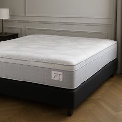 King Size Mattress Pillow Top New From Factory Of 14” Inches Thick Same Day Delivery 🚚 And Available in All Sizes 
