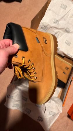 Timberland Work Boots Wheat Nubuck